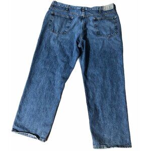 RedHead Mens Jeans Bass Pro Easy Fit 42x30 Blue Denim Pants 5 Pocket